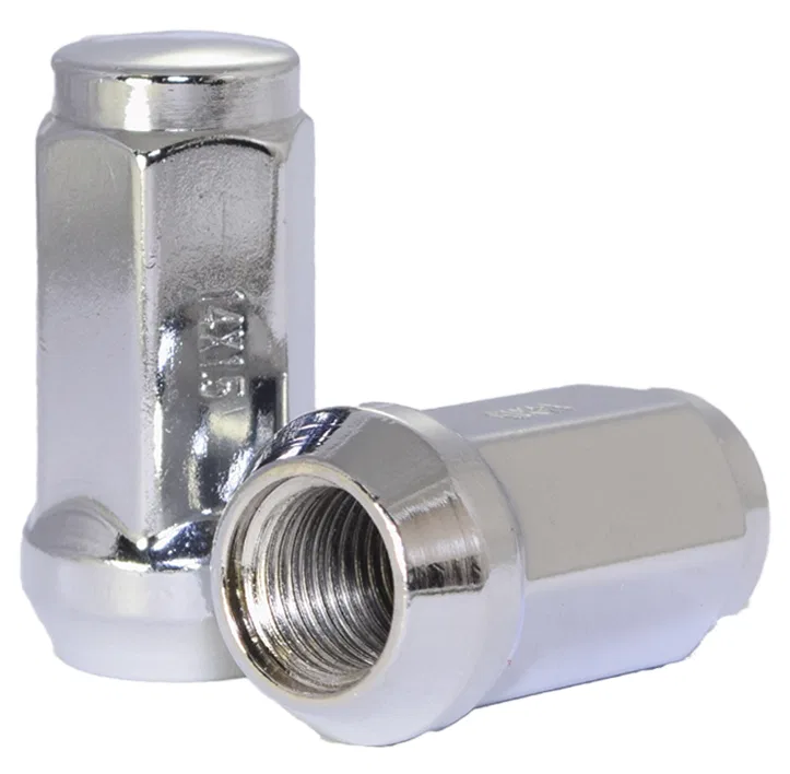 301173 – REVOLUTION Lug Nut, 14 Millimeter x 2 Thread Size 60 Degree Conical Bulge Acorn 1.90 Inch Overall Length 3/4...